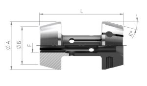 Geometría de una pinza de sujeción
