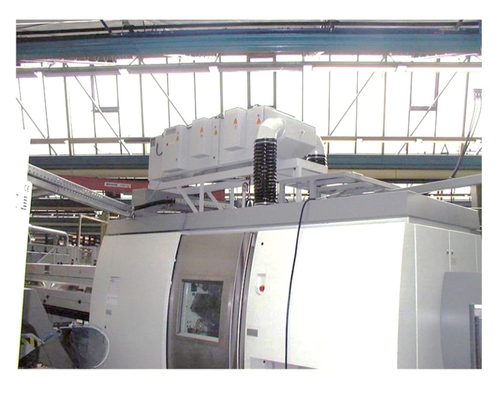 limpieza de filltros electrostáticos Büchel